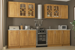 Комплект мебели для кухни Оля NEW 2600, Ольха, MEBEL SERVICE(Украина)