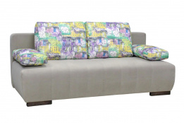 Диван прямой раскладной Бостон 2, City02/Lovely06, Мебельный Формат (Россия)