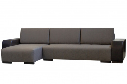 Диван угловой раскладной Дамаск, Magic(ПТК)07/Экотекс 213, Мебельный Формат (Россия)
