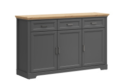 Тумба традиционная 3Д 3Я Жасмин, Графит, БРВ Брест (Беларусь)