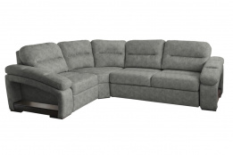 Диван угловой раскладной Рокси, Allure grey, Нижегородмебель и К (Россия)