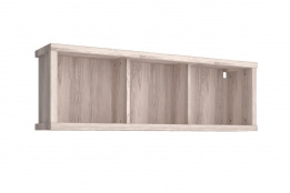 Полка навесная Джаз, Каштан найбори Светлый, Анрэкс (Беларусь)