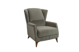 Кресло традиционное Эшли, ТД192 Серый, Нижегородмебель и К (Россия)