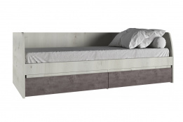 Кровать односпальная Бьерк, Ольха Полярная, Анрэкс (Беларусь)