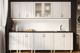 Комплект мебели для кухни Прованс 2600, Белый, СВ Мебель(Россия)