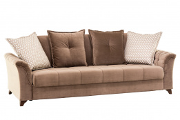 Диван прямой раскладной как часть комплекта Ирис, ТД937, Нижегородмебель и К (Россия)