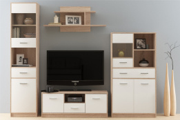 Стенка Типс, Белый, MEBEL SERVICE (Украина)