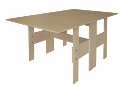 Стол книжка раздвижной Стандарт, Сонома , БТС (Россия)