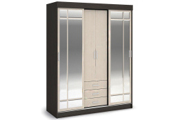 Шкаф для одежды 4Д  Лидер 1М-К, Белфорд, Стендмебель (Россия)