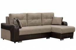 Диван угловой раскладной Соната 5, Magic(ПТК)05/Ecotex213, Мебельный Формат (Россия)