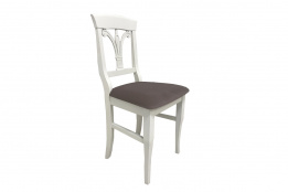 Стул Верона, Массив дерева/Белый, Блювел 40, Стрый (Украина)