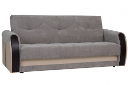 Диван прямой раскладной как часть комплекта Сиеста 4, М531-04/EcotexА109/EcotexА213, АСМ Элегант (Россия)