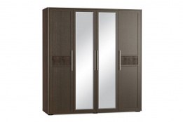 Шкаф для одежды 4Д  как часть комплекта Токио, Венге, Империал (Россия)