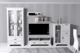 Комплект мебели для гостиной Тиффани, Вудлайн Кремовый, Анрэкс(Беларусь)