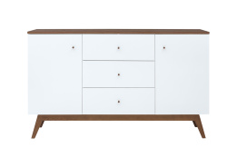 Тумба традиционная 2Д 3Я Хеда, Белый Блеск, БРВ Брест (Беларусь)