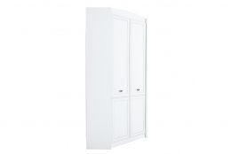 Шкаф для одежды угловой 2Д , коллекции Салерно, Белый Белый, БРВ Брест (Беларусь)