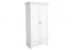 Шкаф для одежды 2Д , коллекции Кентаки, Белый, БРВ Брест (Беларусь)