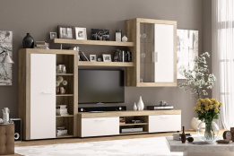 Стенка Орлеанс, Белый, MEBEL SERVICE (Украина)