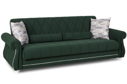 Диван прямой раскладной как часть комплекта Роуз, ТД411, Нижегородмебель и К (Россия)