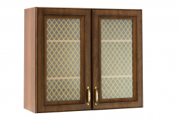 Шкаф витрина 800, 2Д  как часть комплекта Гранд, Дуб Золотой, MEBEL SERVICE (Украина)