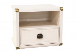 Тумба прикроватная 1Я (Magellan 1S), коллекции Магеллан, Сосна Винтаж, Анрэкс (Беларусь)