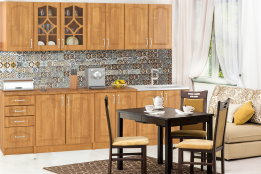 Комплект мебели для кухни Оля 2600, Ольха, MEBEL SERVICE(Украина)