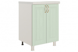 Шкаф-стол 600, 2Д  как часть комплекта Прованс, Фисташковый, СВ Мебель (Россия)