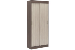 Шкаф-купе 2Д  Евро, Шимо светлый, Стендмебель (Россия)