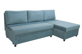 Диван угловой раскладной Фарис, VELUTTO 53, Домовой (Беларусь)