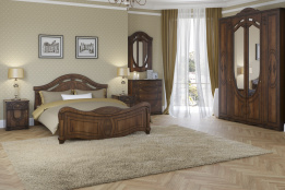 Комплект мебели для спальни Александрина, Орех, Империал(Россия)