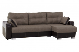 Диван угловой раскладной Соната 5, Grand 07 /Ecotex213, Мебельный Формат (Россия)