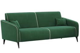 Диван прямой раскладной Ноэль, ТД 446 Темно-зеленый малахитовый, Нижегородмебель и К (Россия)