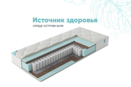 Матрас Пружинный независимый DESA 160*200, Бали (Россия)