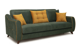Диван прямой раскладной Френсис, ТД260/4 Зелёный, Нижегородмебель и К (Россия)