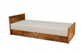 Кровать односпальная, коллекции ИНДИАНА, Дуб Саттер, БРВ Брест (Беларусь)