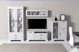 Комплект мебели для гостиной Тиффани, Вудлайн Кремовый, Анрэкс(Беларусь)