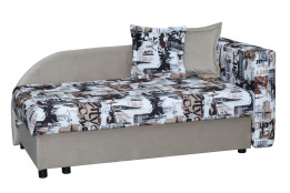 Кушетка раскладной Нео-22, City2-2/Ground1, Нео-Мебель (Россия)