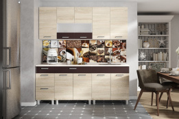 Комплект мебели для кухни Арабика 2000, Дуб Сонома, СВ Мебель(Россия)