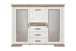 Тумба традиционная 3Д 3Я Марсель, Ясень Снежный, БРВ Брест (Беларусь)