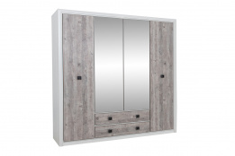 Шкаф для одежды 4Д , коллекции Коен, Сосна, БРВ Брест (Беларусь)