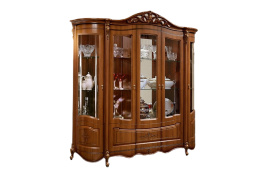 Шкаф витрина 5Д  Аллегро 8, Ноче ренуар, Слониммебель (Беларусь)