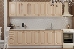 Комплект мебели для кухни Классика 3.1 2600, Дуб Млечный, Фант Мебель(Россия)