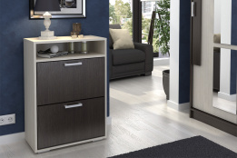 Тумба для обуви 2Д, модульной системы Дели, Анкор/Венге, Стендмебель (Россия)