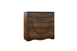 Комод 4Я как часть комплекта Александрина, Орех, Империал (Россия)