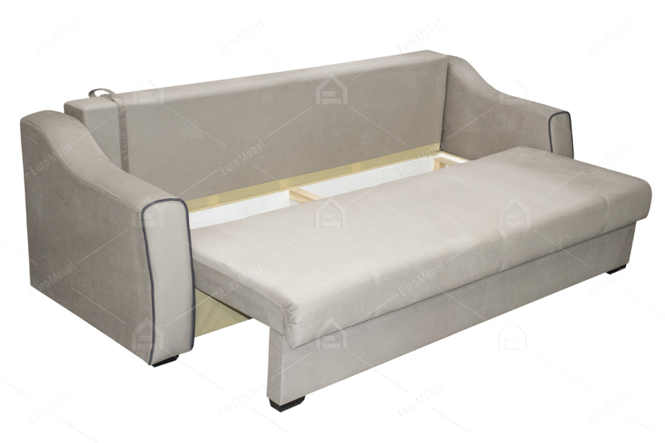 Диван прямой раскладной Мальта 1М, Luma 02 / Luma 23, Мебельный Формат (Россия)