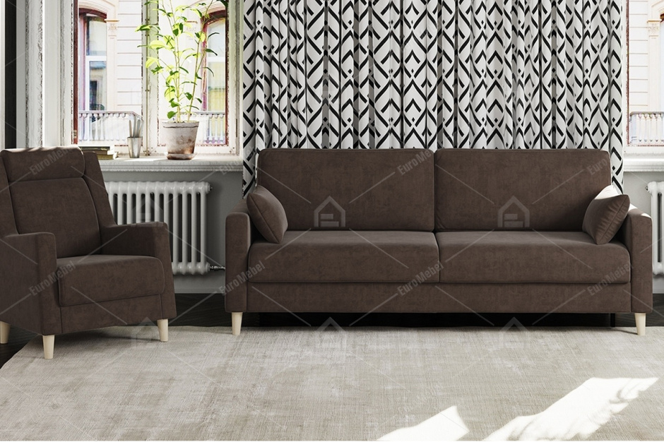 Диван прямой раскладной Дилан, ТД 271, Нижегородмебель и К (Россия)