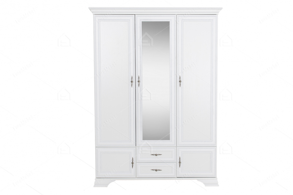 Шкаф для одежды 5Д , коллекции Кентаки, Белый, БРВ Брест (Беларусь)