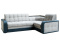Диван угловой раскладной Сапфир 10, Ground05/Ground 08, АСМ Классик (Россия)