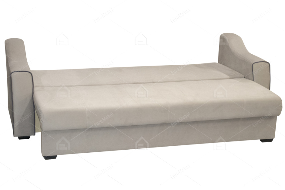 Диван прямой раскладной Мальта 1М, Luma 02 / Luma 23, Мебельный Формат (Россия)