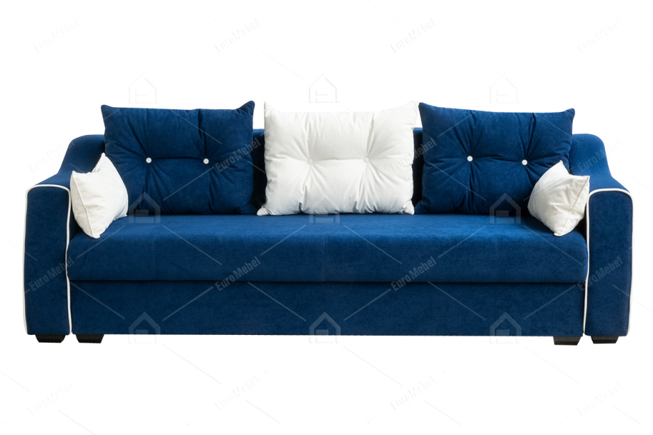 Диван прямой раскладной Мальта 1М, Luma 25/ Luma 01, Мебельный Формат (Россия)